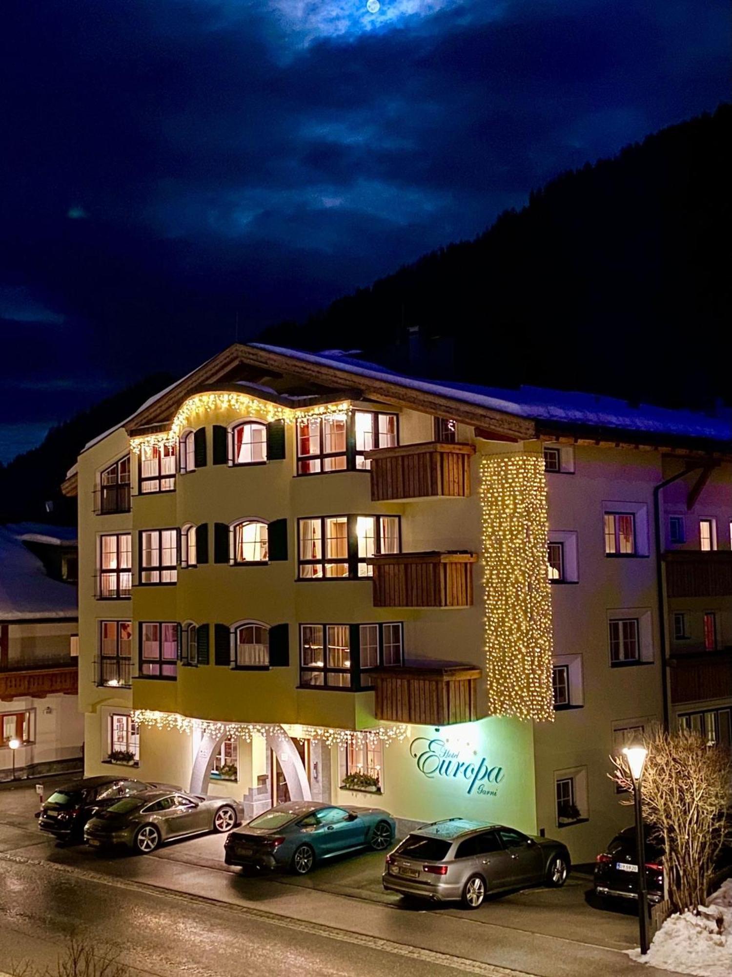 Hotel Garni Europa Sankt Anton am Arlberg Esterno foto